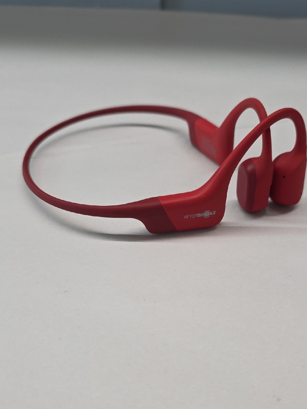 AfterShokz AS800Red Open-Ear Bone Conduction Headphones (Read Description)